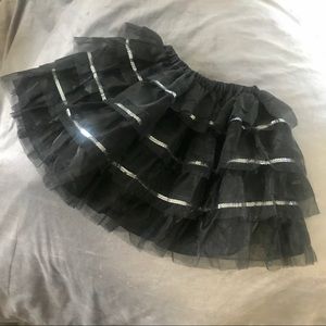 Black Tutu w/ Silver Sequins
